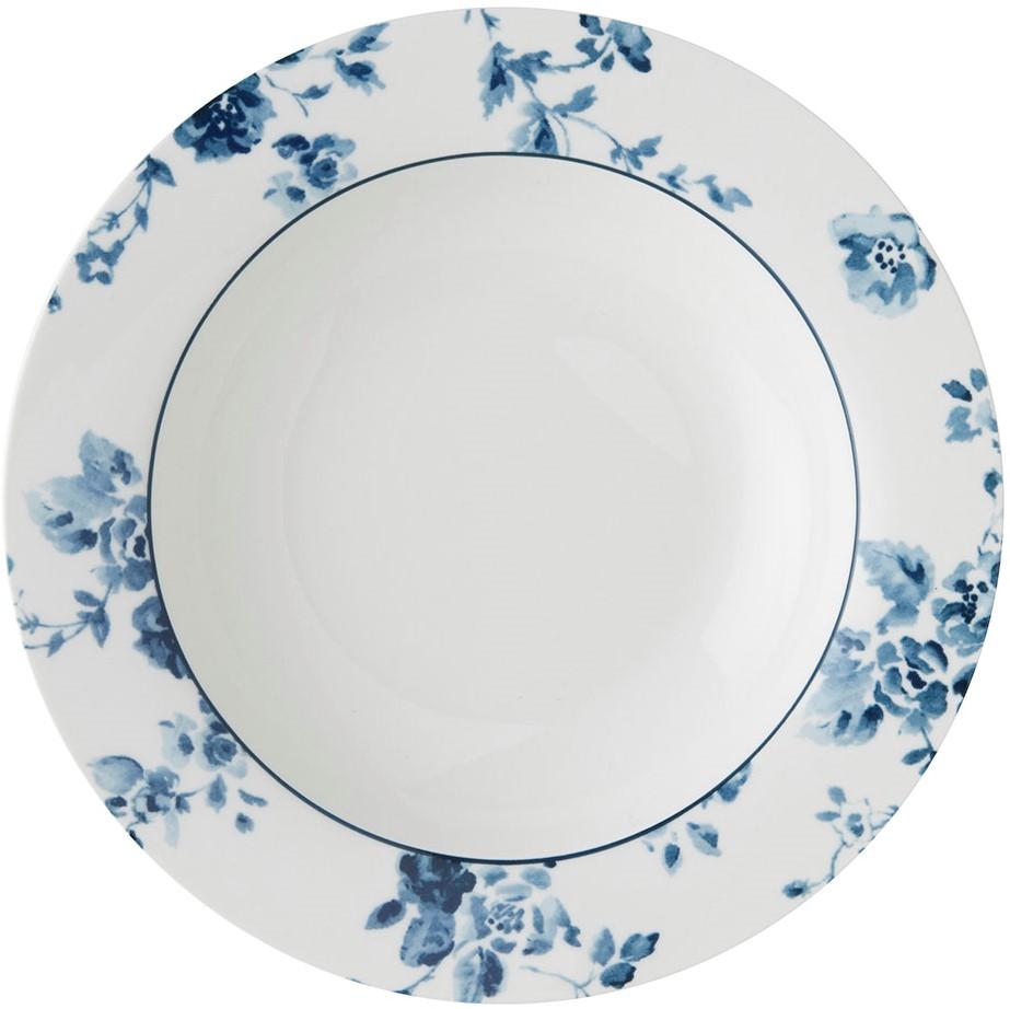 Laura Ashley mély porcelántányér 22 cm használat közben