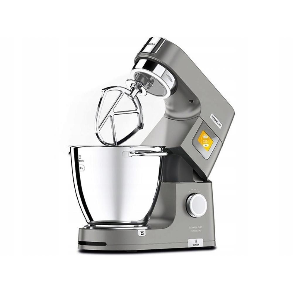 Kenwood Cooking Chef - Érintőképernyős kijelző működés közben a megvilágított tállal