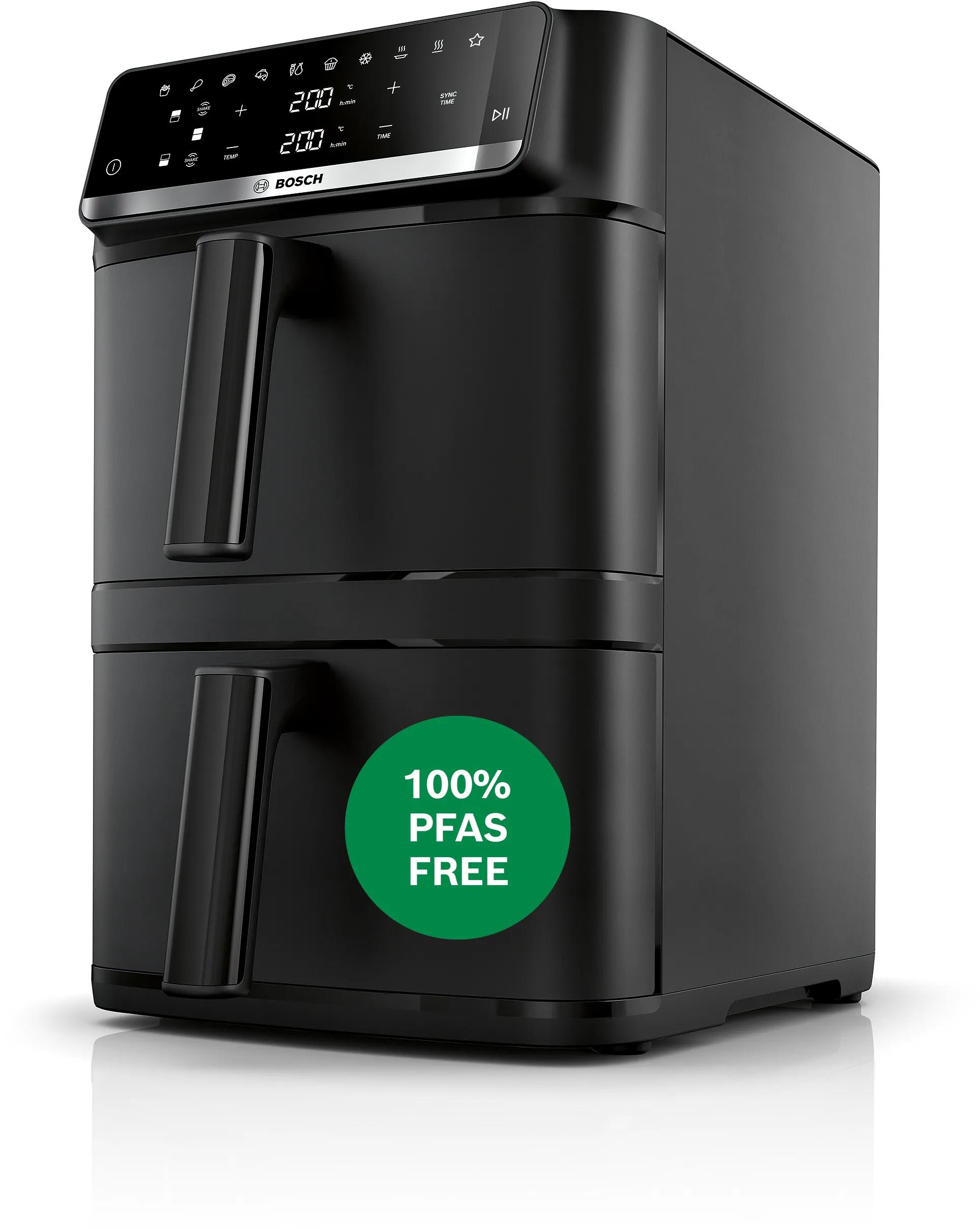 Serie 6 MAFD661B Stacked Air Fryer használat közben