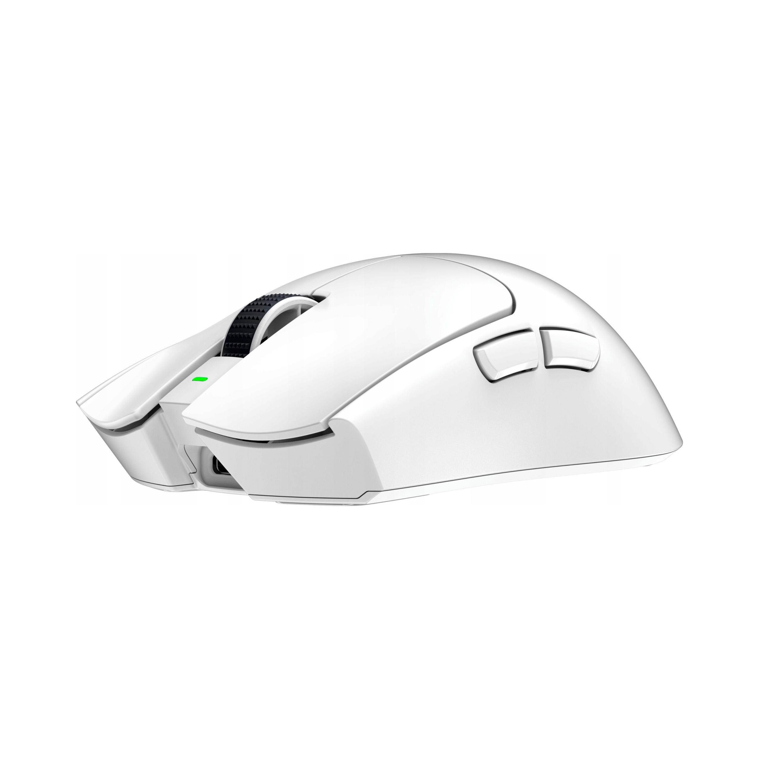 Razer Viper V4 Pro - A Razer Viper V3 Pro elegáns fehér doboza és a kicsomagolt egér a tartozékokkal