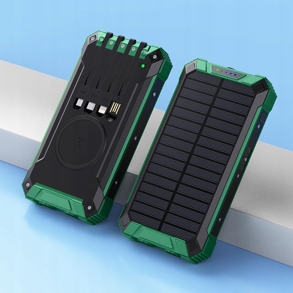 T3 SinglePass StyleMax - A power bank erős LED lámpája működés közben a sötétben
