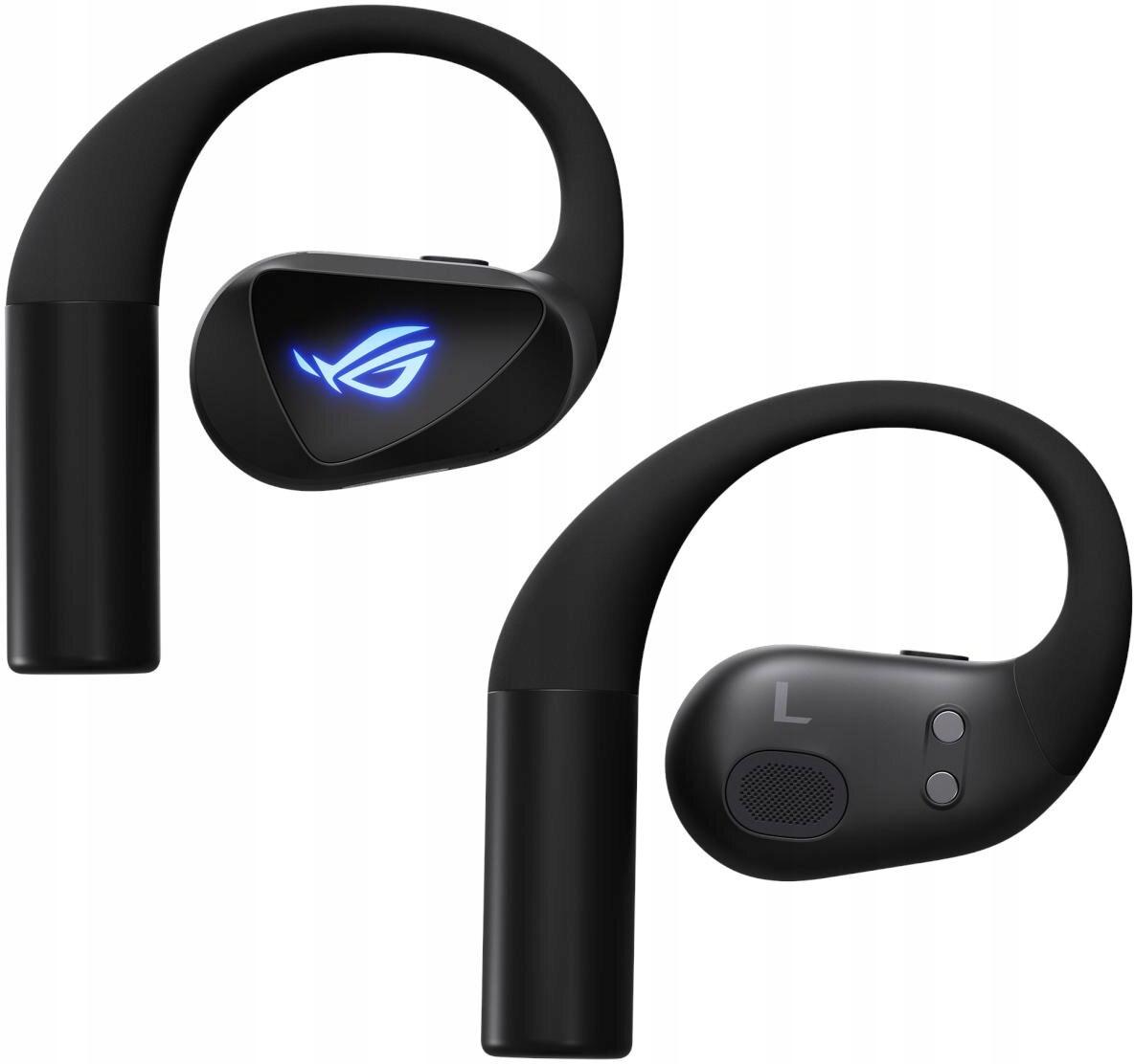 ASUS ROG — Cetra Open Wireless - a fülhallgató rögzítése a fülkagylón használat közben